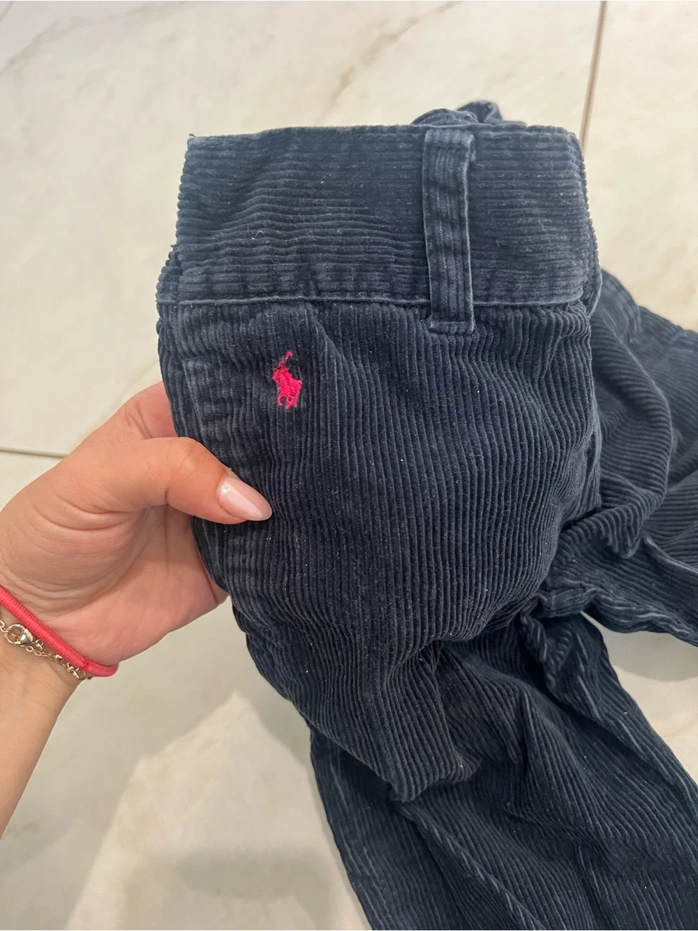 Ralph Lauren Navy Blue Corduroy Pants Size 4/4T